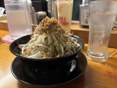 塩分補給　ランチ　二郎系ラーメン